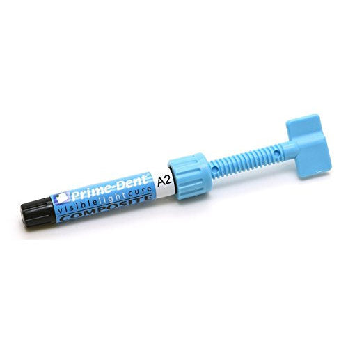 Prime Dental 001-601A2 Nano Hybrid Composite Light Cure Syringe A2 4.5g Prime Dental 001-601A2 Nano Hybrid Composite Light Cure Syringe A2 4.5g